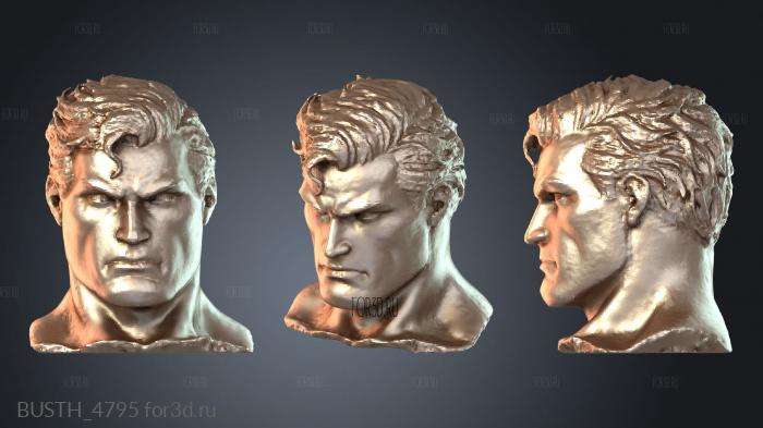 BUSTH_4795 3d stl модель для ЧПУ