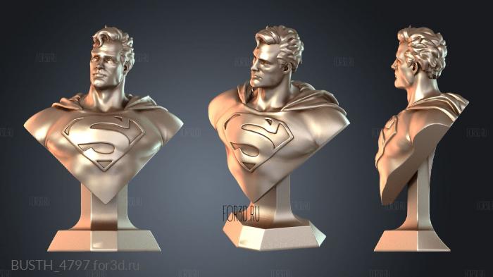 BUSTH_4797 3d stl модель для ЧПУ