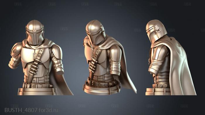 BUSTH_4807 3d stl модель для ЧПУ