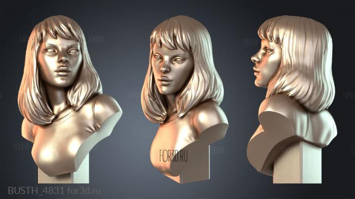 BUSTH_4831 3d stl модель для ЧПУ