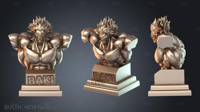 BUSTH_4834 3d stl модель для ЧПУ