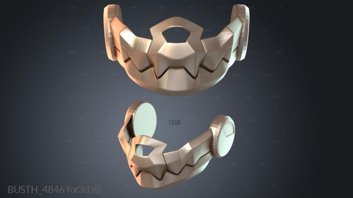 BUSTH_4846 3d stl модель для ЧПУ