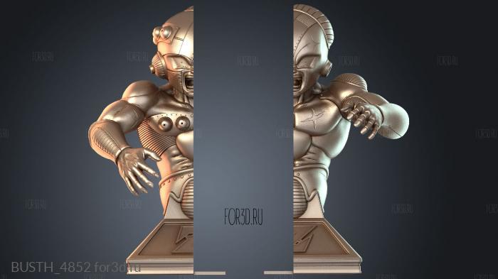 BUSTH_4852 3d stl модель для ЧПУ