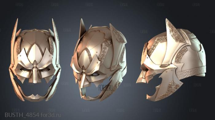 BUSTH_4854 3d stl модель для ЧПУ