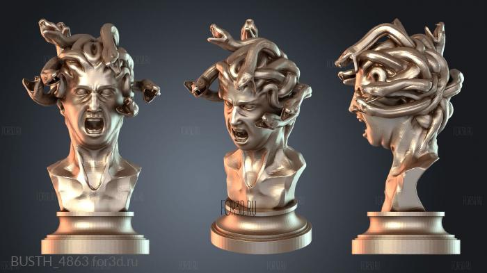 BUSTH_4863 3d stl модель для ЧПУ