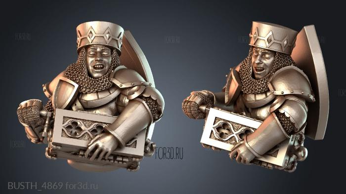 BUSTH_4869 3d stl модель для ЧПУ