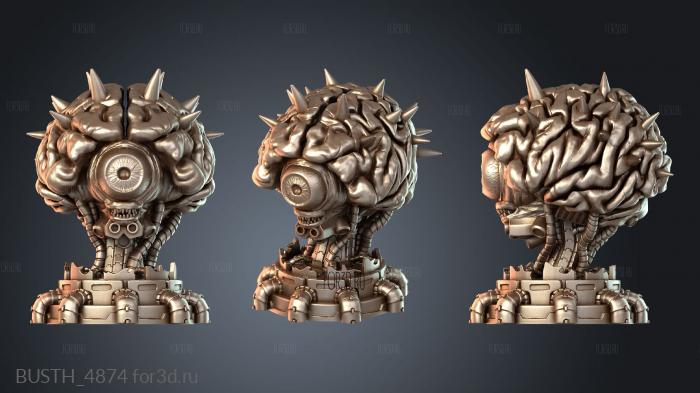 BUSTH_4874 3d stl модель для ЧПУ