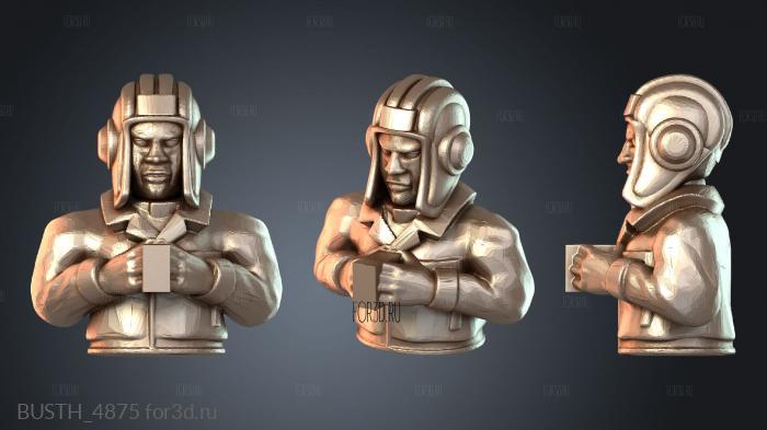 BUSTH_4875 3d stl модель для ЧПУ