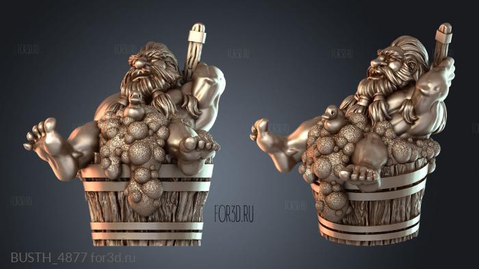 BUSTH_4877 3d stl модель для ЧПУ