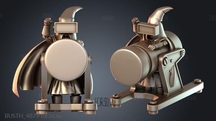 BUSTH_4879 3d stl модель для ЧПУ
