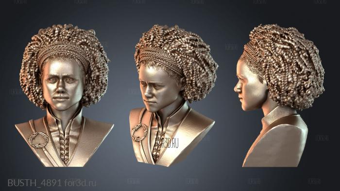 BUSTH_4891 3d stl модель для ЧПУ