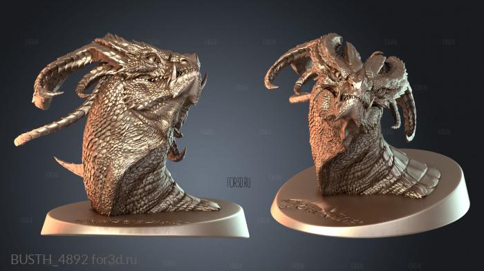 BUSTH_4892 3d stl модель для ЧПУ
