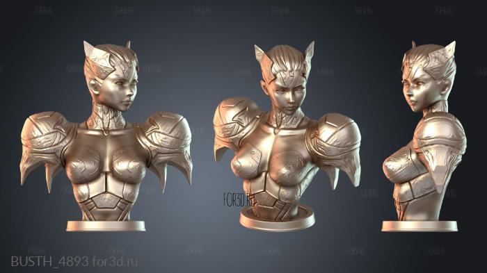 BUSTH_4893 3d stl модель для ЧПУ