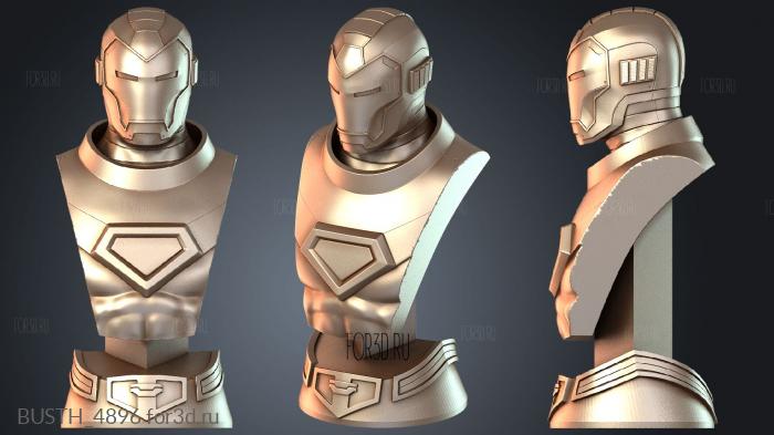 BUSTH_4896 3d stl модель для ЧПУ