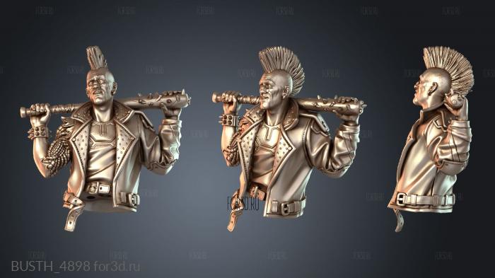 BUSTH_4898 3d stl модель для ЧПУ