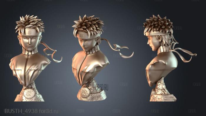 BUSTH_4938 stl model for CNC