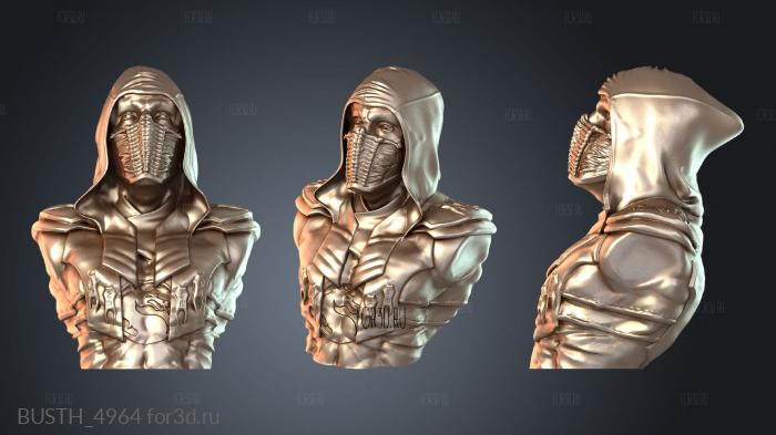 BUSTH_4964 3d stl модель для ЧПУ