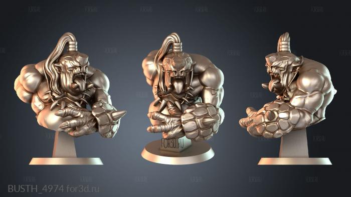 BUSTH_4974 3d stl модель для ЧПУ