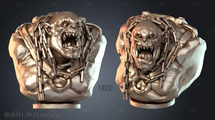 BUSTH_4975 3d stl модель для ЧПУ