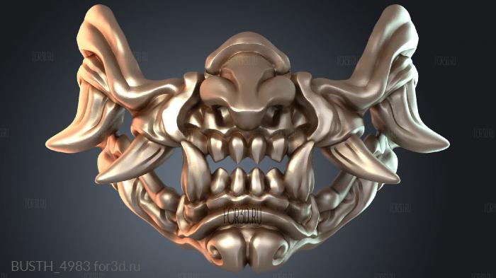 BUSTH_4983 3d stl модель для ЧПУ