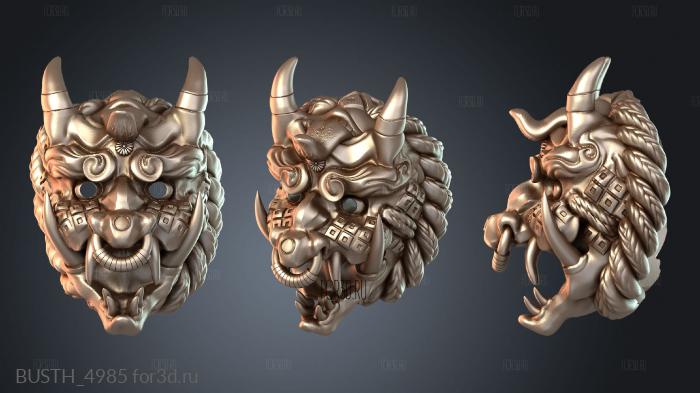 BUSTH_4985 3d stl модель для ЧПУ