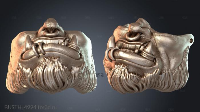 BUSTH_4994 3d stl модель для ЧПУ