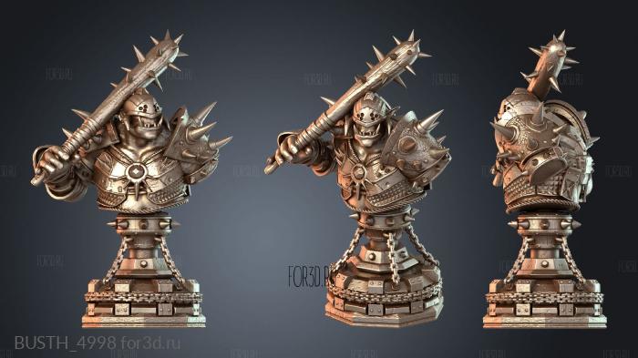BUSTH_4998 3d stl модель для ЧПУ
