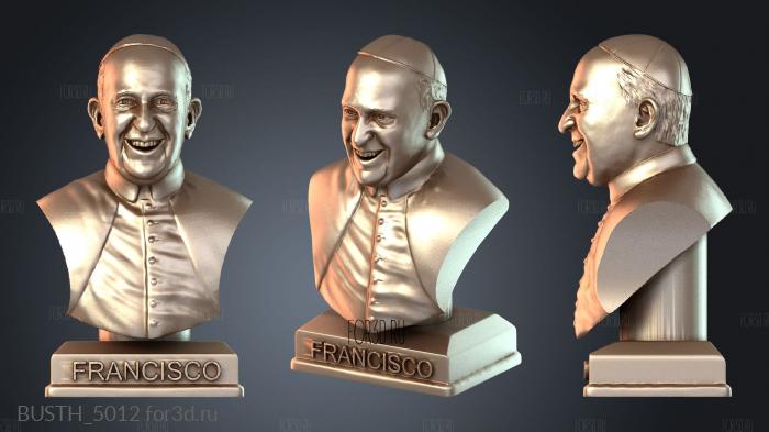 BUSTH_5012 3d stl модель для ЧПУ