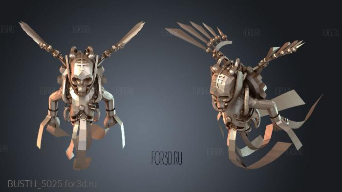BUSTH_5025 3d stl модель для ЧПУ