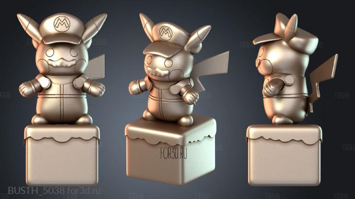 BUSTH_5038 3d stl модель для ЧПУ