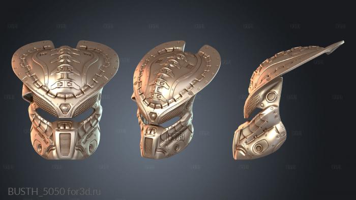 BUSTH_5050 3d stl модель для ЧПУ