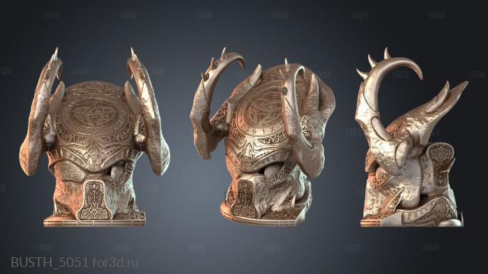 BUSTH_5051 3d stl модель для ЧПУ