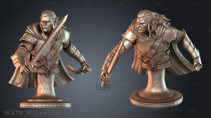 BUSTH_5055 3d stl модель для ЧПУ