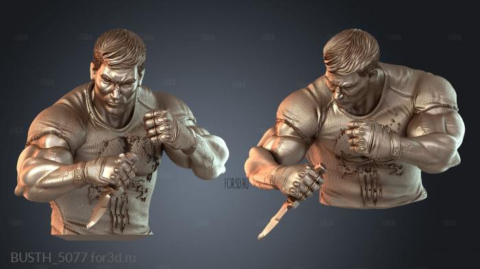 BUSTH_5077 3d stl модель для ЧПУ