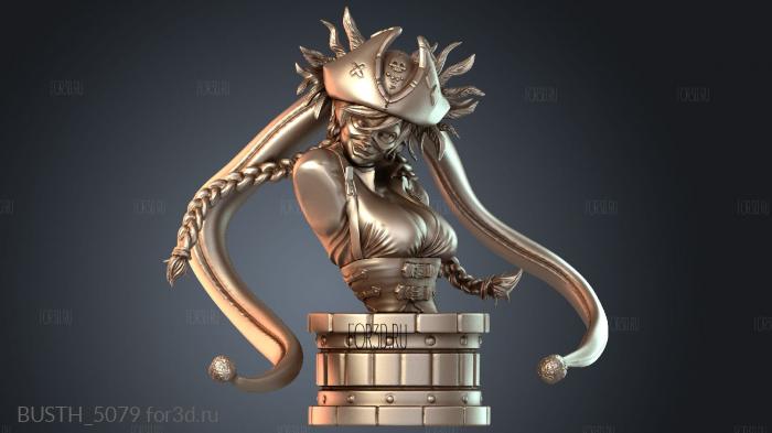 BUSTH_5079 3d stl модель для ЧПУ