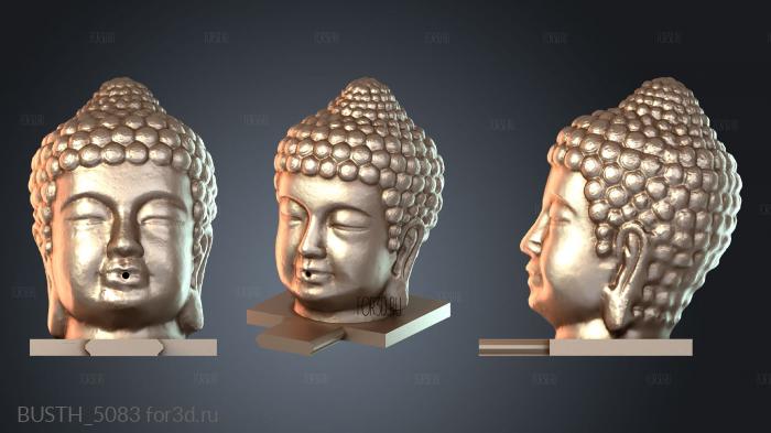 BUSTH_5083 3d stl модель для ЧПУ