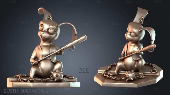BUSTH_5087 3d stl модель для ЧПУ