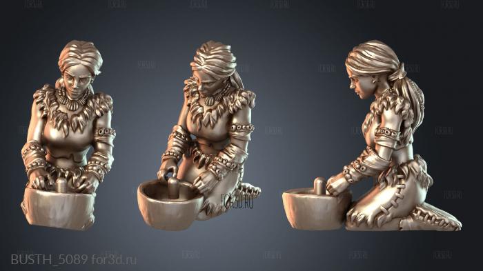 BUSTH_5089 3d stl модель для ЧПУ