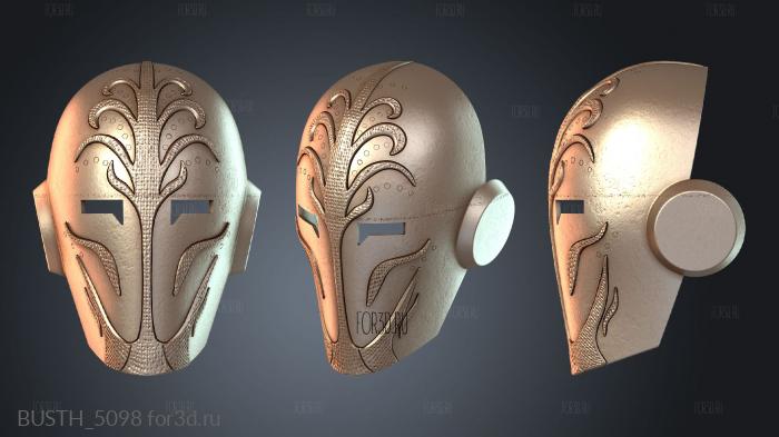 BUSTH_5098 3d stl модель для ЧПУ