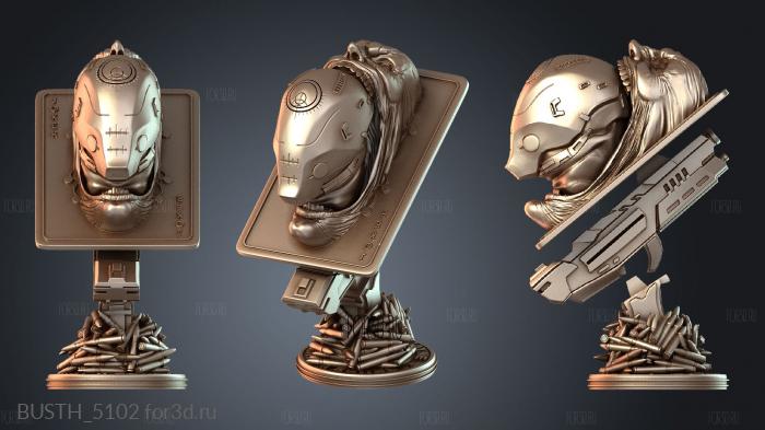 BUSTH_5102 3d stl модель для ЧПУ