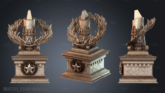 BUSTH_5108 3d stl модель для ЧПУ