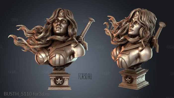 BUSTH_5110 3d stl модель для ЧПУ