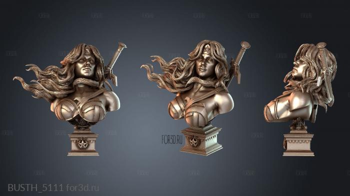 BUSTH_5111 3d stl модель для ЧПУ