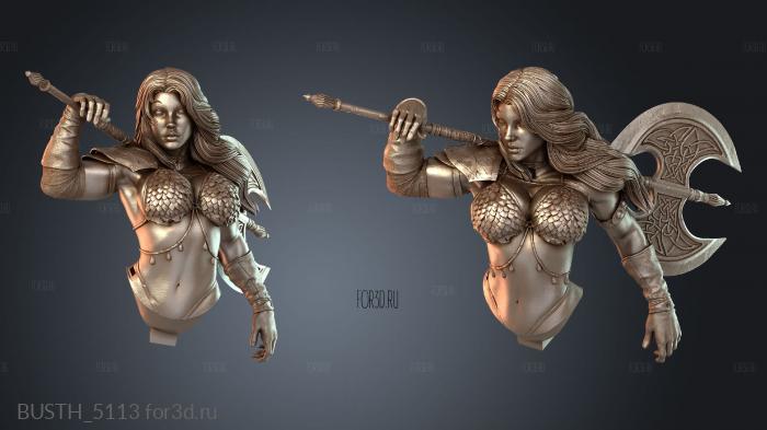 BUSTH_5113 3d stl модель для ЧПУ