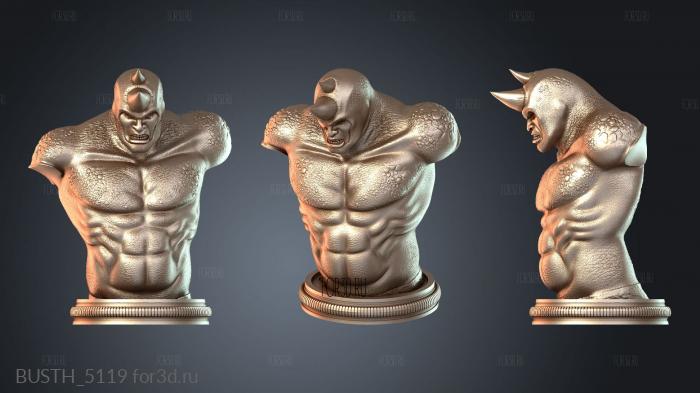 BUSTH_5119 3d stl модель для ЧПУ