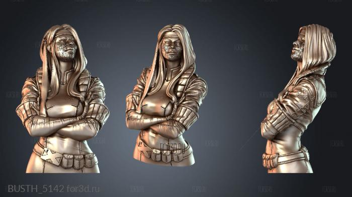 BUSTH_5142 3d stl модель для ЧПУ