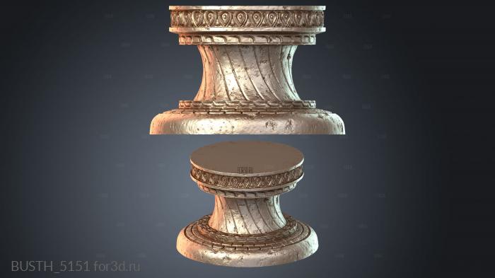 BUSTH_5151 3d stl модель для ЧПУ