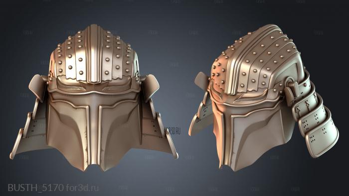 BUSTH_5170 3d stl модель для ЧПУ