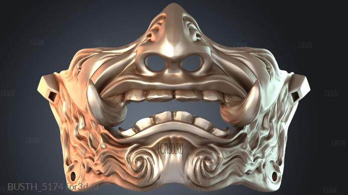 BUSTH_5174 3d stl модель для ЧПУ