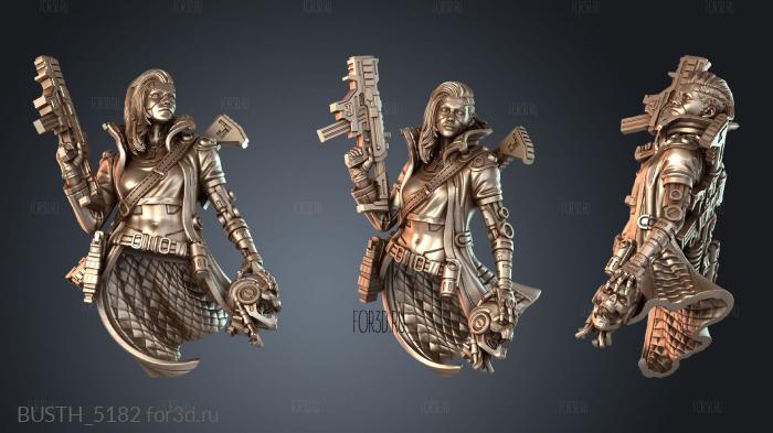 BUSTH_5182 3d stl модель для ЧПУ